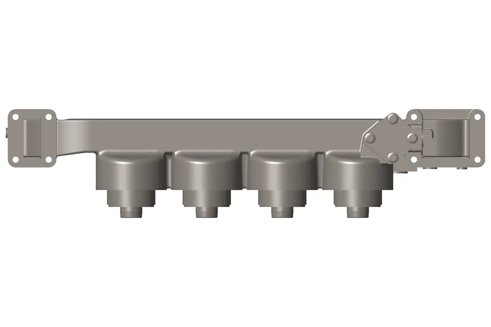 Oil Filter Seat Engineering Machinery Parts For Cummins 4100476